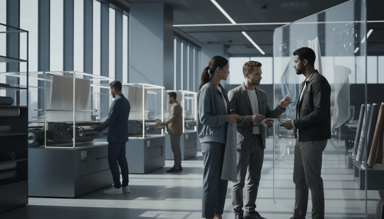 Textilveredelung fuer Unternehmen - Highguide Visual